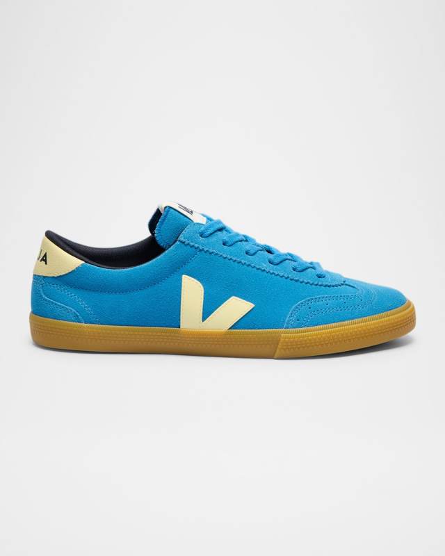 Volley Bicolor Suede Low-Top Sneakers